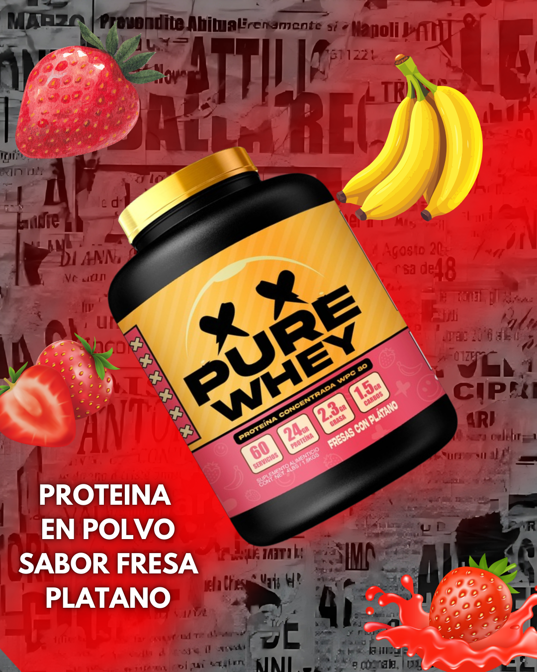 💣PURE WHEY 4LBS🔥