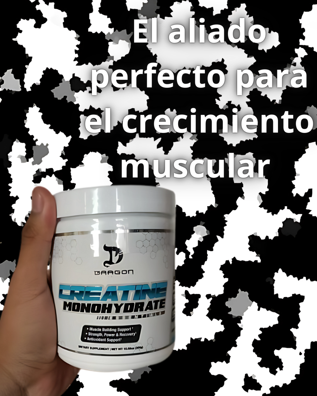 🐉CREATINA MONOHIDRATADA DRAGON PHARMA💪